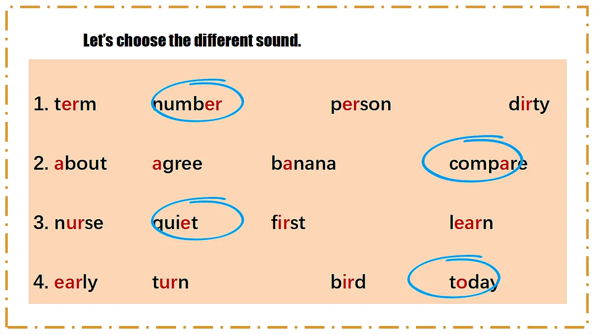 Unit 3 Same or Different？ Section A（Pronunciation） - 八年级英语上册 同步教学课件（人教版2024）第7页