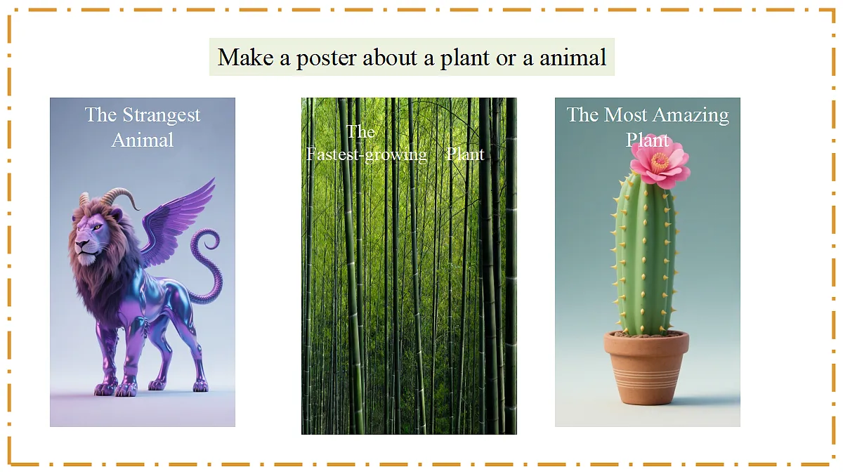 Unit 4 Amazing Plants and Animals Section B（Project） - 八年级英语上册 同步教学课件（人教版2024）第4页