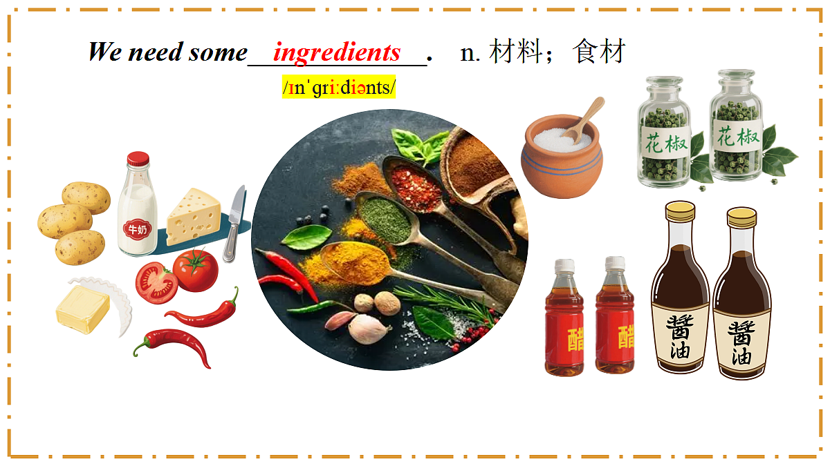 Unit 5 What a Delicious Meal! Section A（1a-1d） - 八年级英语上册 同步教学课件（人教版2024）第5页