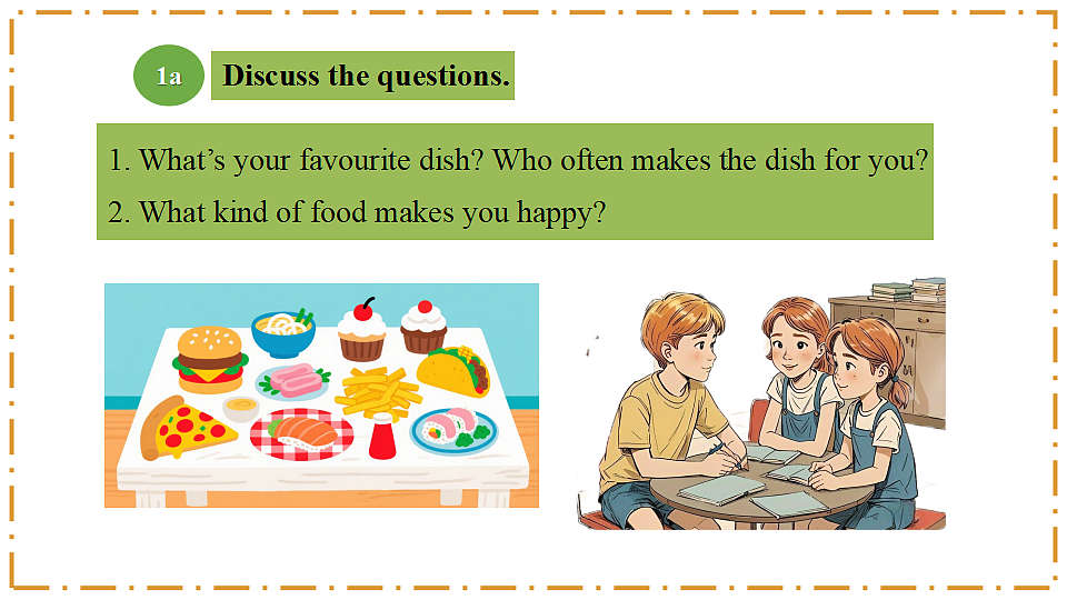 Unit 5 What a Delicious Meal! Section B（1a-1f） - 八年级英语上册 同步教学课件（人教版2024）第4页