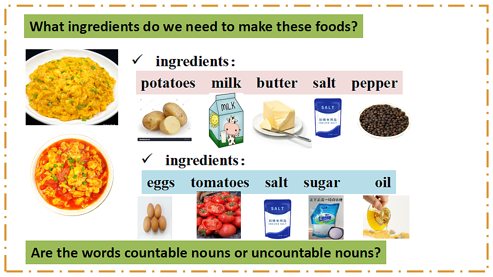 Unit 5 What a Delicious Meal! Section B Vocabulary in use（2a-2c） - 八年级英语上册 同步教学课件（人教版2024）第4页