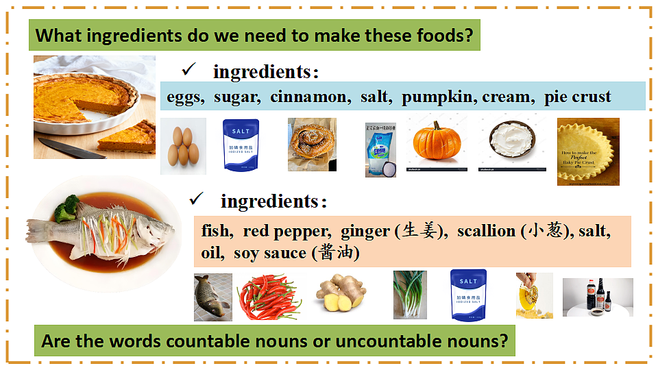 Unit 5 What a Delicious Meal! Section B Vocabulary in use（2a-2c） - 八年级英语上册 同步教学课件（人教版2024）第5页