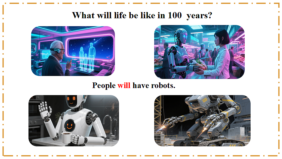 Unit 7 When Tomorrow Comes Section A（1a-1d） - 八年级英语上册 同步教学课件（人教版2024）第7页
