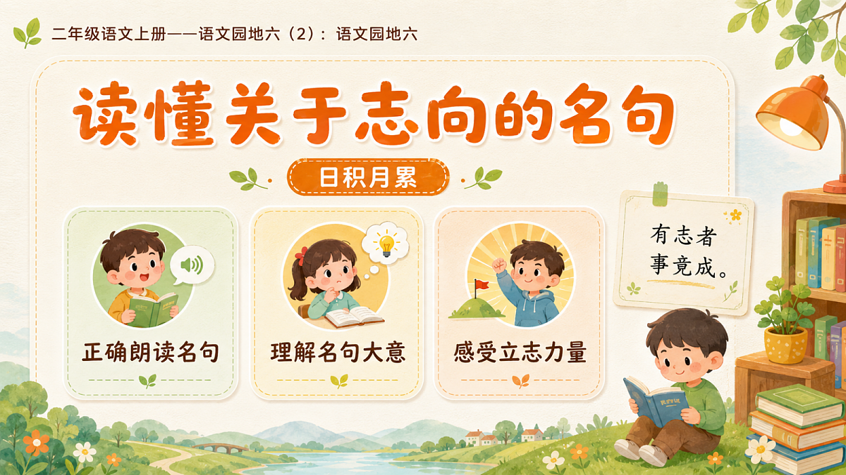 小学六年制统编教材系列课件——二年级语文上册：语文园地六（2）第4页