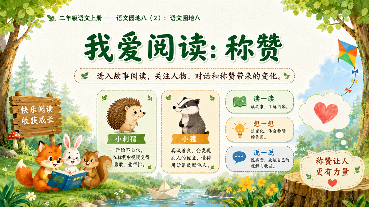 小学六年制统编教材系列课件——二年级语文上册：语文园地八（2）第5页