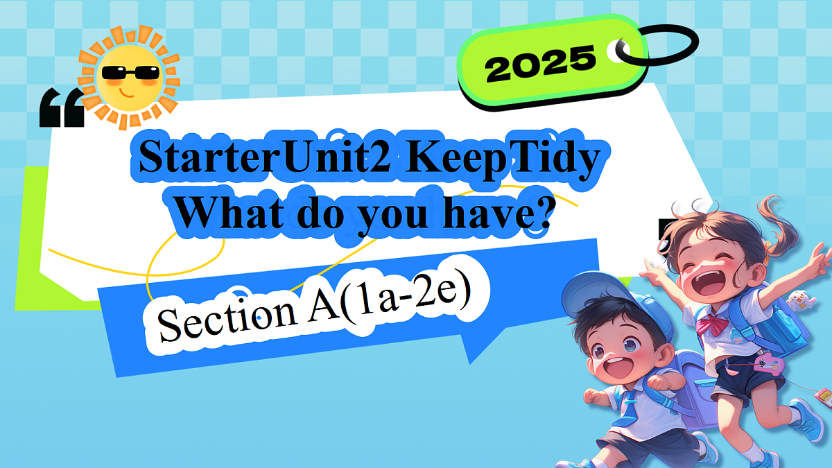 Starter Unit 2 A (1a-2e) 第1页
