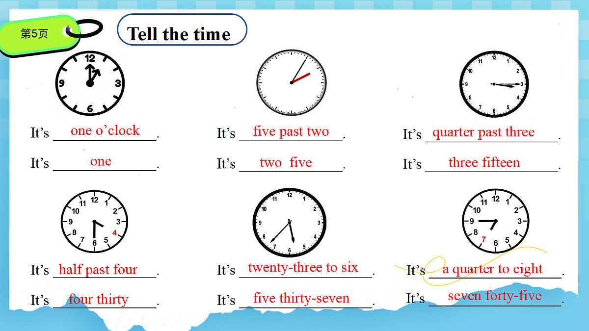 Unit 6 A (1a-Pronunciation2)第5页