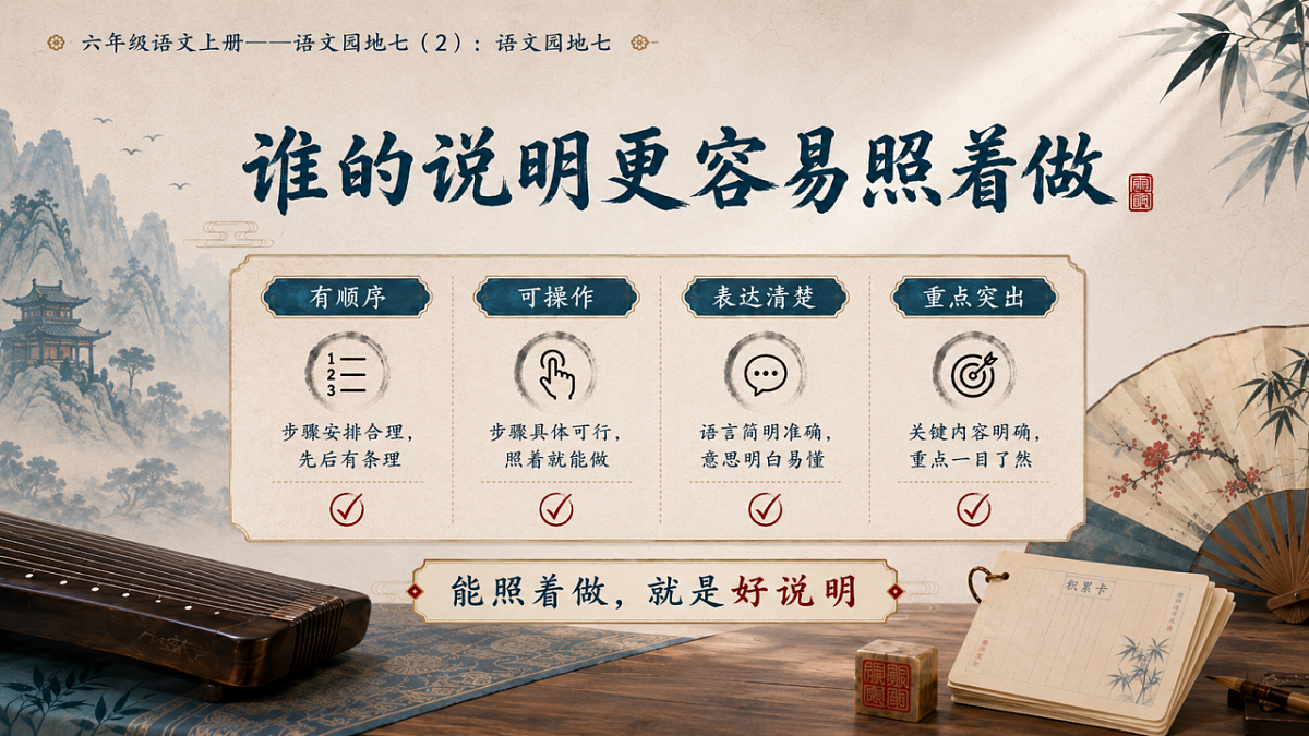 小学六年制统编教材系列课件——六年级语文上册：语文园地七（2）第7页