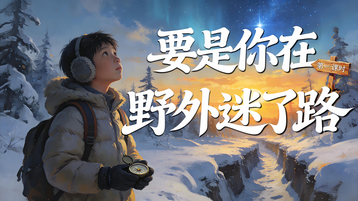 二下 六单元 ③《要是你在野外迷了路》第3页