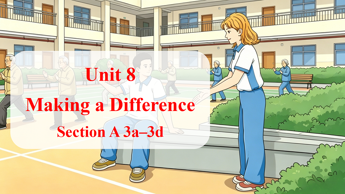 Unit 8 Section A 3a-3d第1页