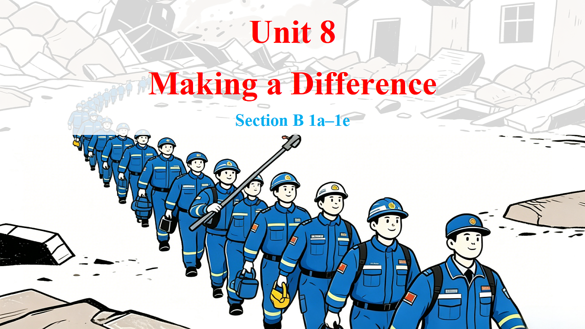 Unit 8 Section B 1a-1e第1页