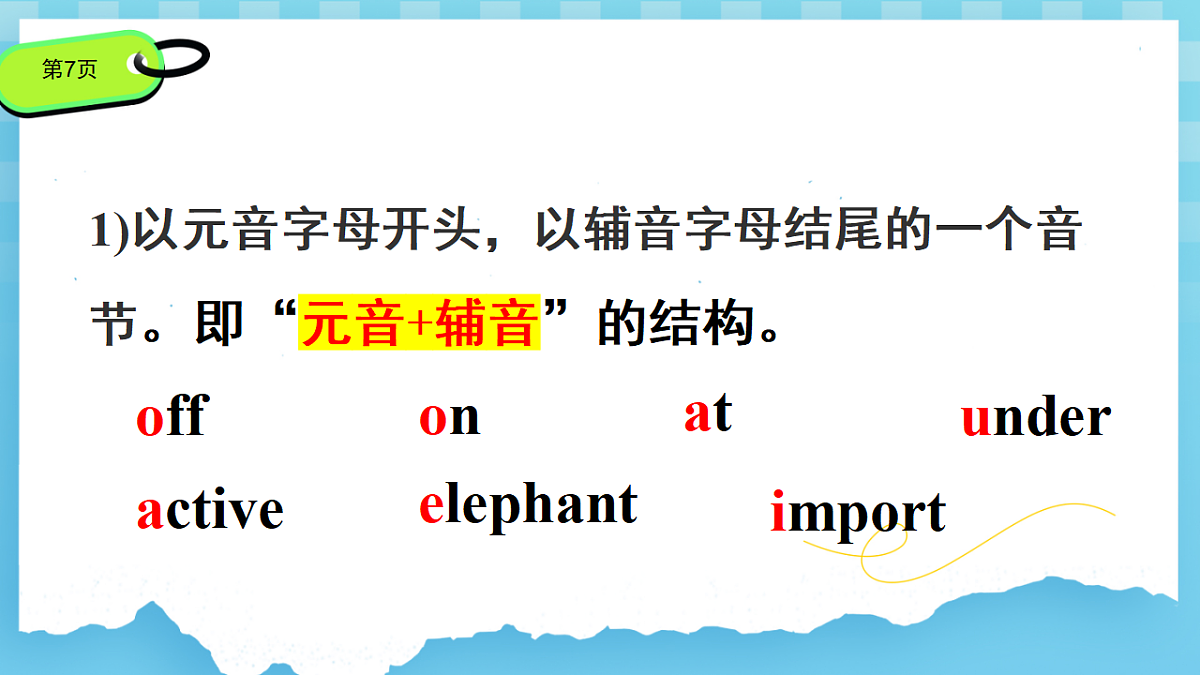 Starter Unit 3 A Pronunciation第7页