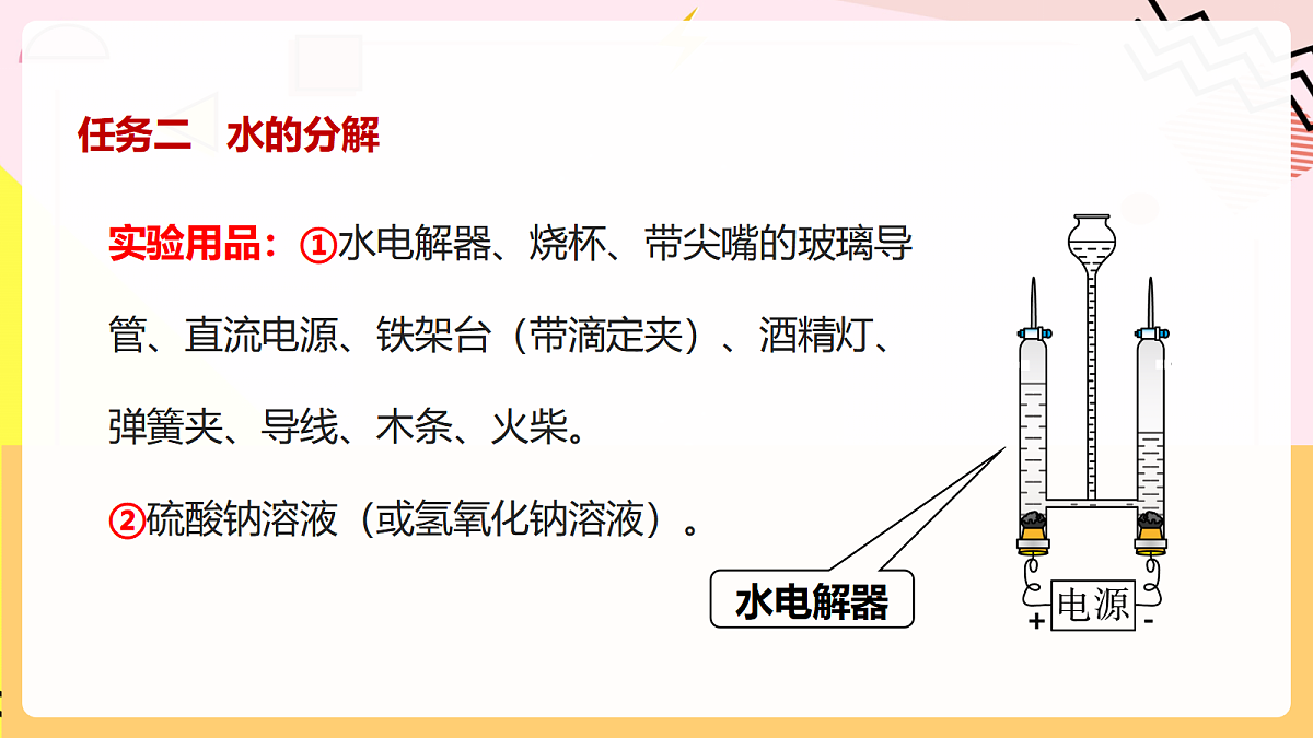 人教版化学九上 实验活动2《水的组成及变化的探究》课件第8页