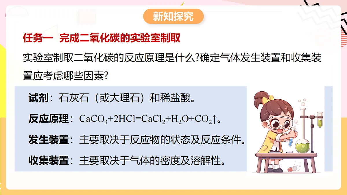 人教版化学九上 实验活动3《二氧化碳的实验室制取与性质》课件第4页