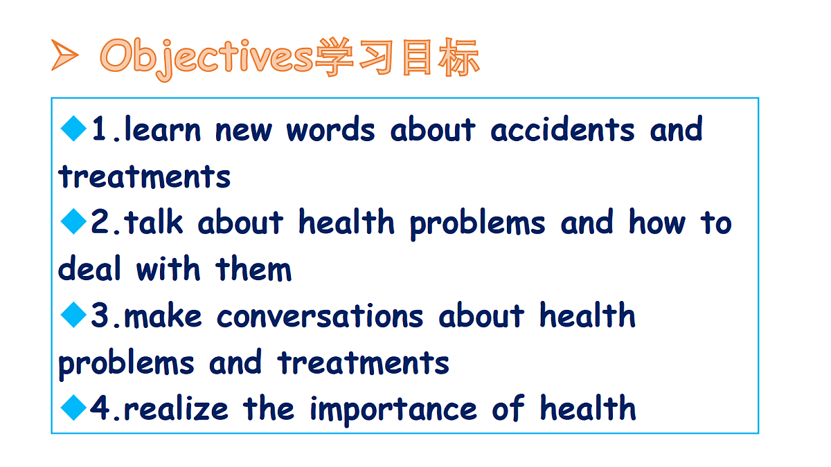 人教版八年级英语下册 Unit 1 What’s the matter_Section B教学课件第2页