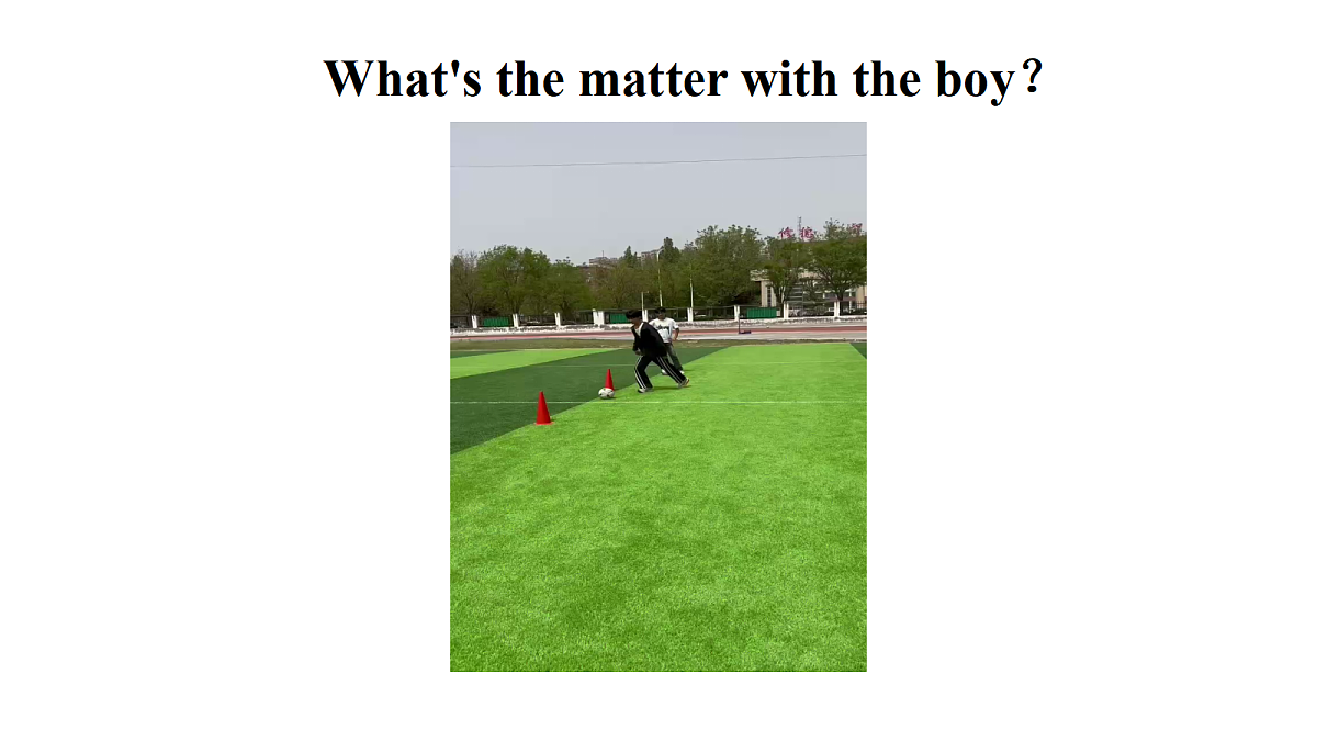 人教版八年级英语下册 Unit 1 What’s the matter_Section B教学课件第4页