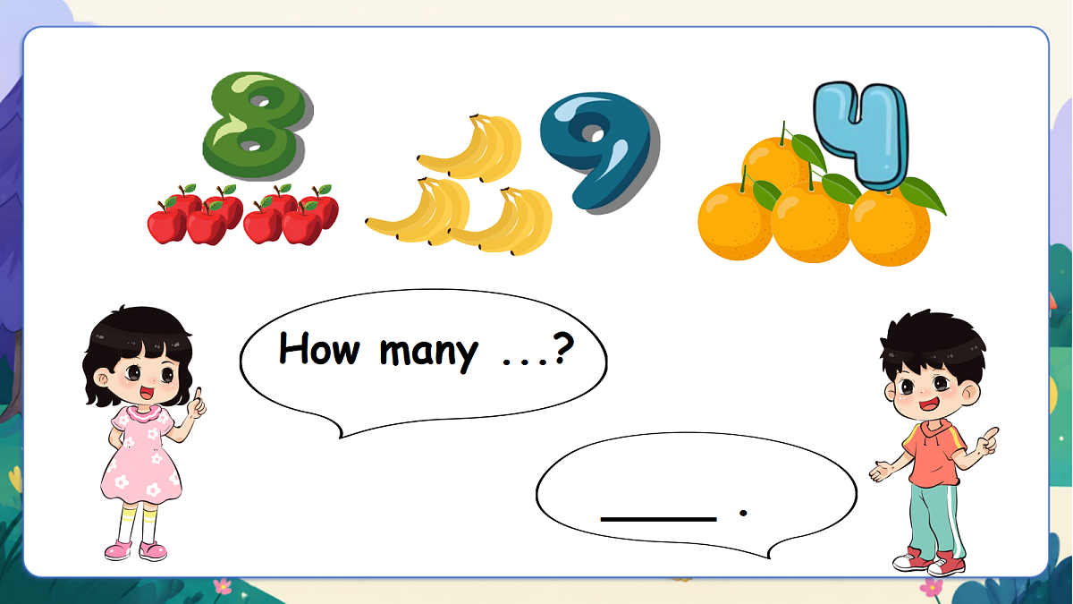 （新教材）人教版PEP英语三上Unit 6 《Useful numbers》PB Start to read & PC Project & PC Reading time课件第7页