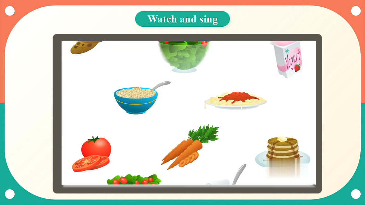 沪教牛津版(六三制一起)英语三上 Unit 5《What do we eat？》Period 1 Get ready 课件第3页