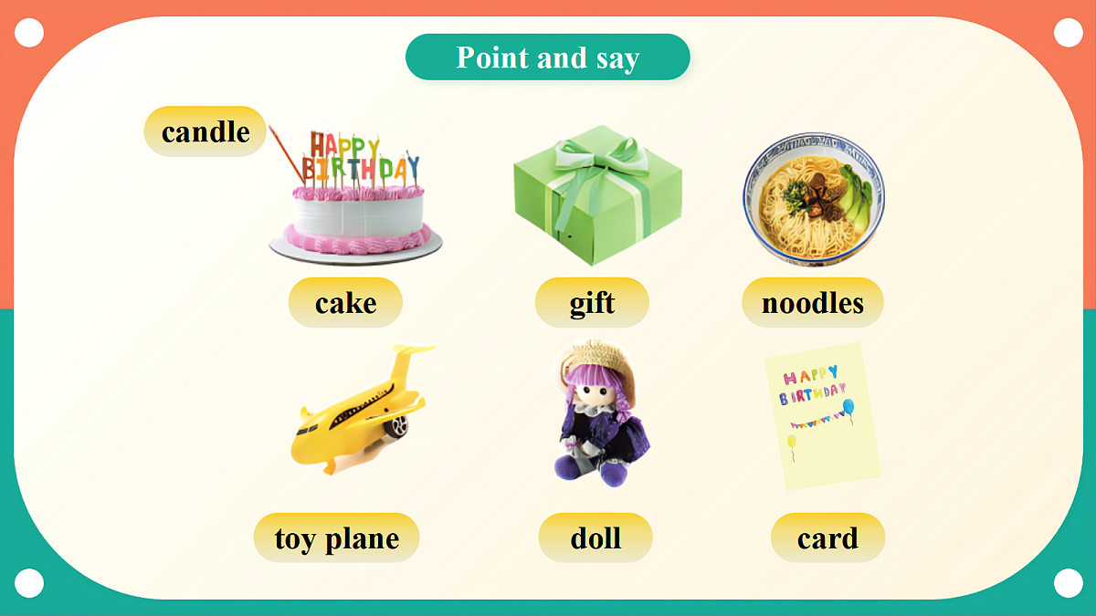 沪教牛津版(六三制一起)英语三上 Unit 8《Why do we like birthdays？》Period 1 Get ready 课件第6页