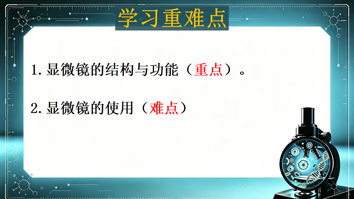 1.1.1走进生物学实验室(第1课时) 同步课件第5页