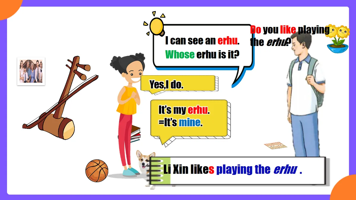 Unit 2 We're family! Grammar focus第7页