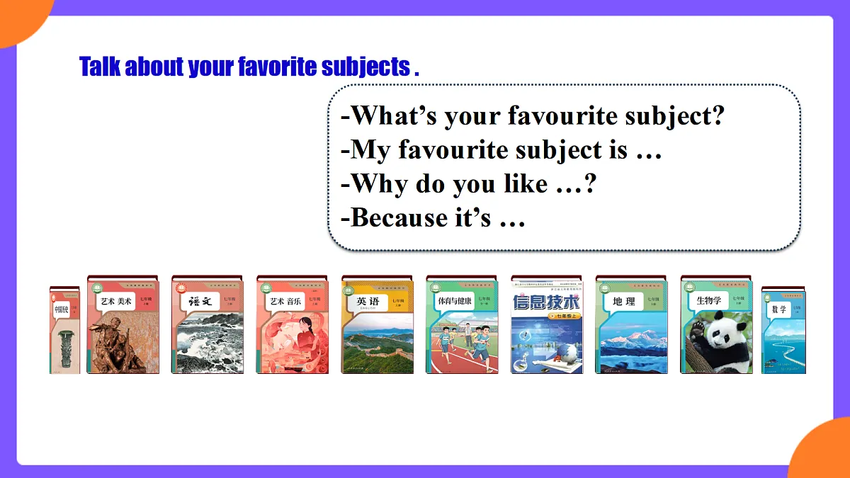 Unit4 My favorite subject! SectionA Pronunciation 1-2f第5页
