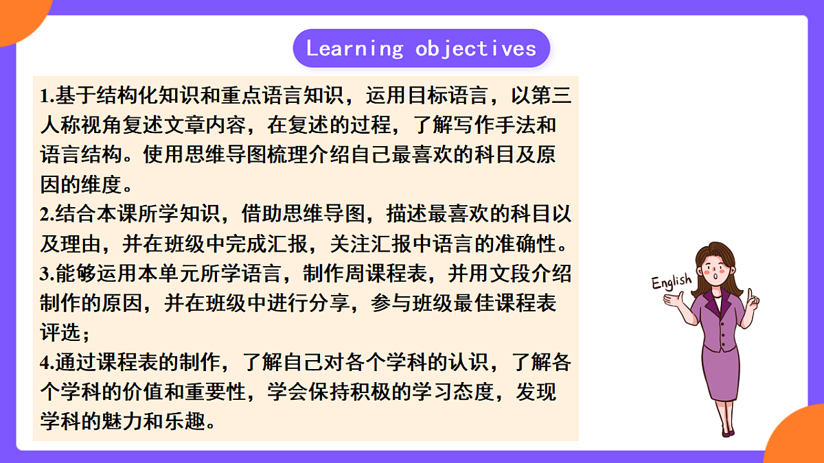 Unit4 My favorite subject! SectionB 2a-2b&Project课件第2页