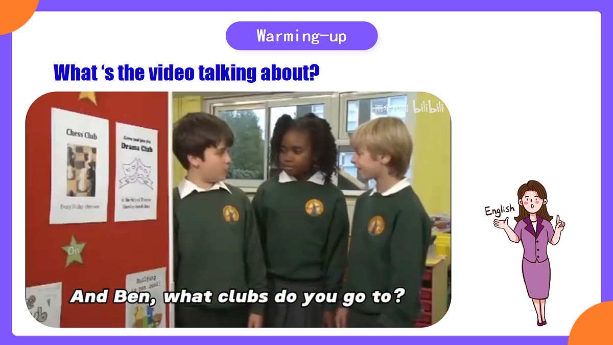 Unit5 Fun Clubs!  SectionB 2a-2b&Project课件第3页