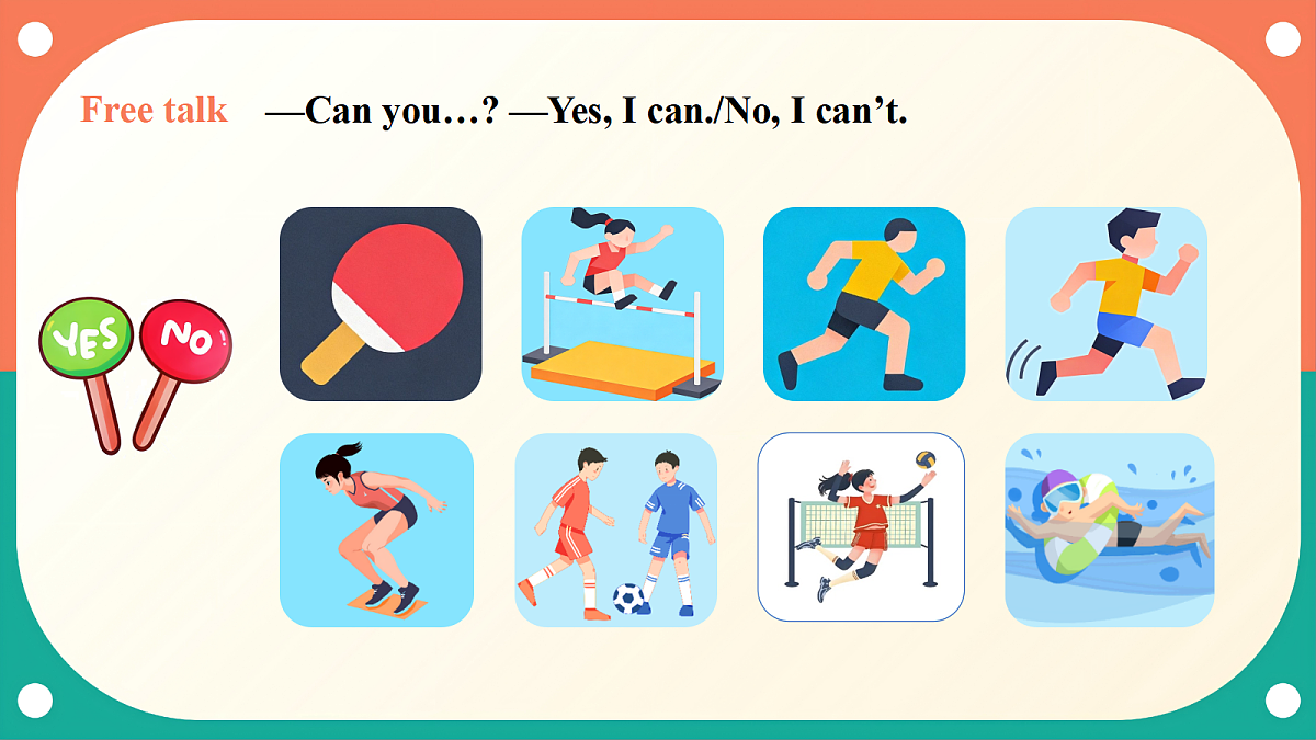 （核心素养）外研版（三起）英语四上 Unit 1《I love sports》第3课时 Speed up 课件第5页