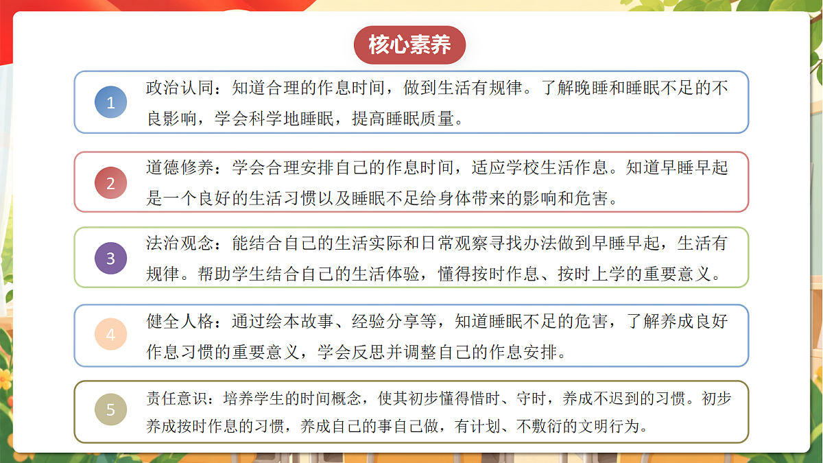 （新教材）3.9《作息有规律》课件 人教部编版道法一上第3页