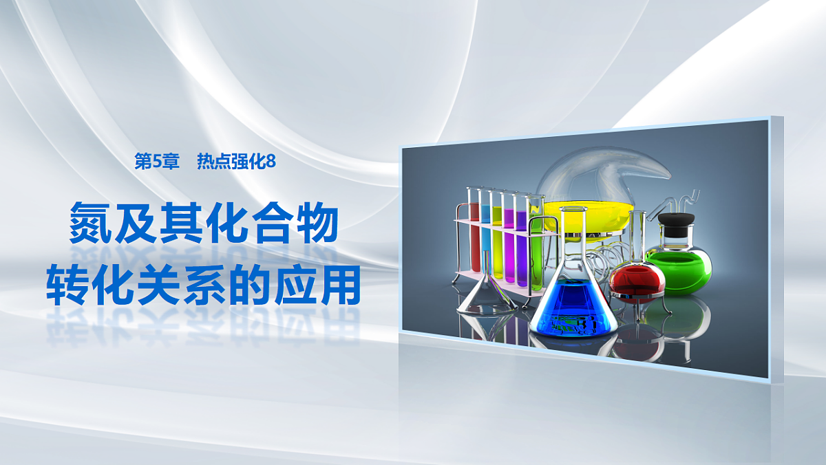 第5章　热点强化8　氮及其化合物转化关系的应用第1页