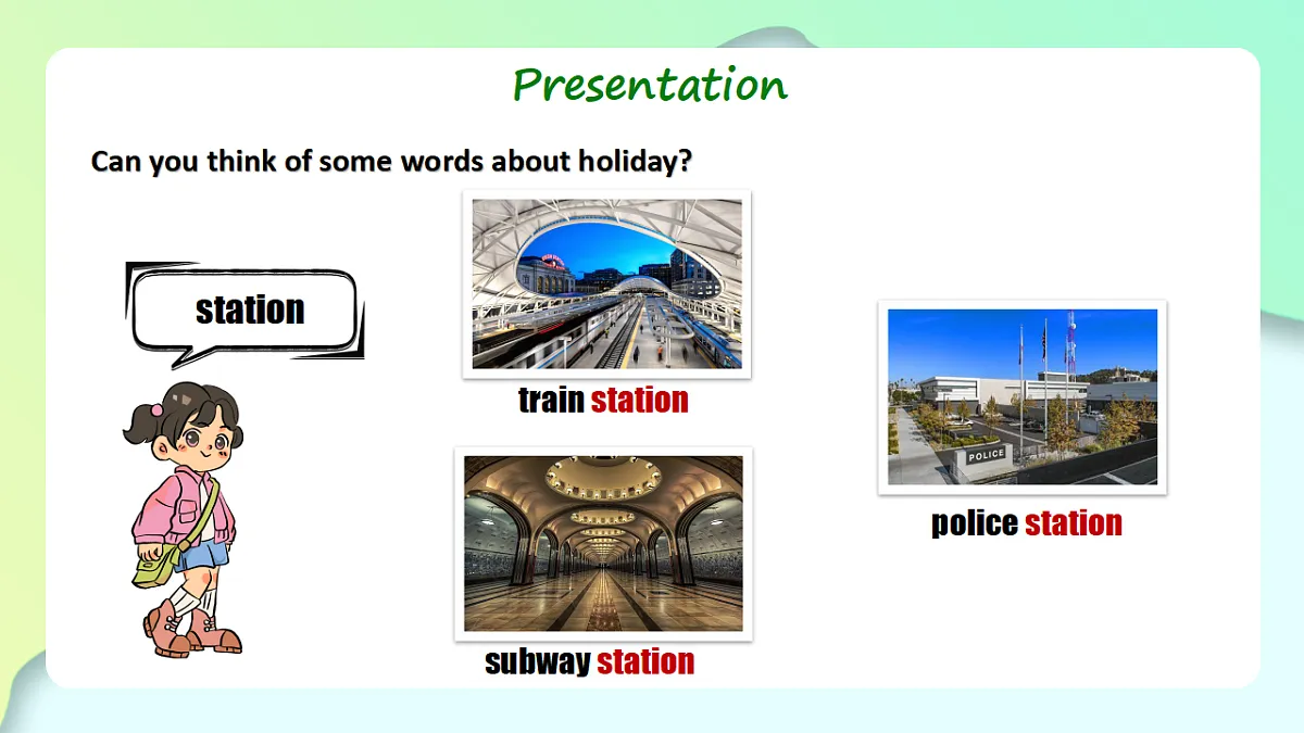 人教2024初中英语八年级上册Unit1Happy Holiday SectionB2a-2c课件第7页