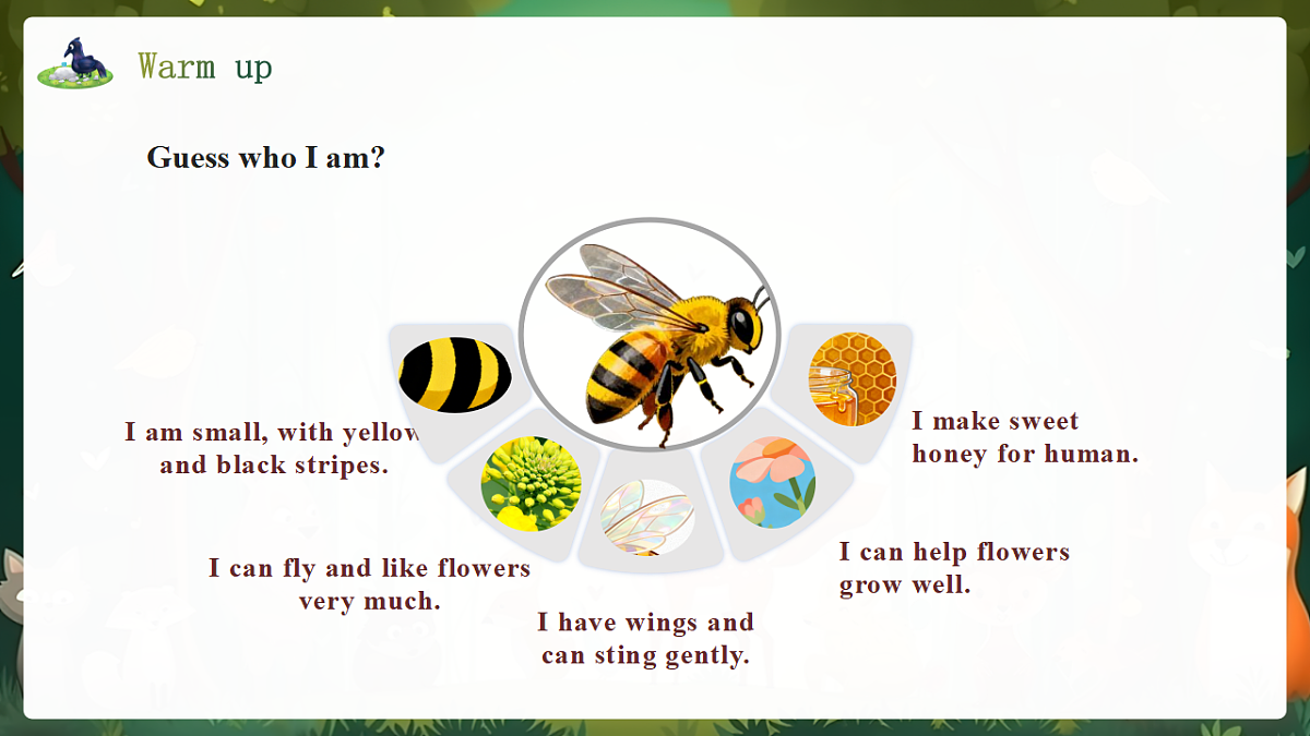 人教2024初中英语八年级上册Unit4Amazing Plants and Animals SectionB1a-1f课件第3页