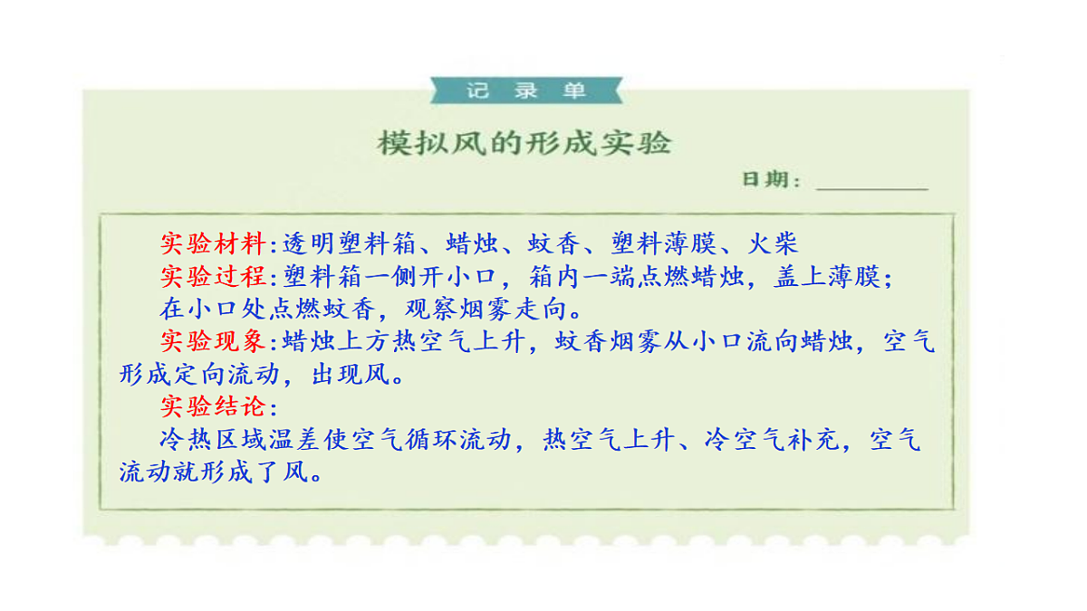 1.7《风的成因》教学课件第8页