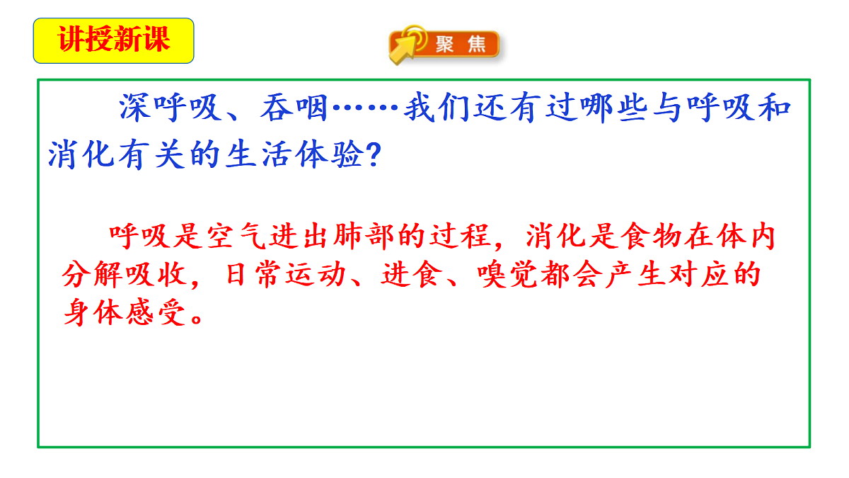 2.1《我们的呼吸与消化》教学课件第5页