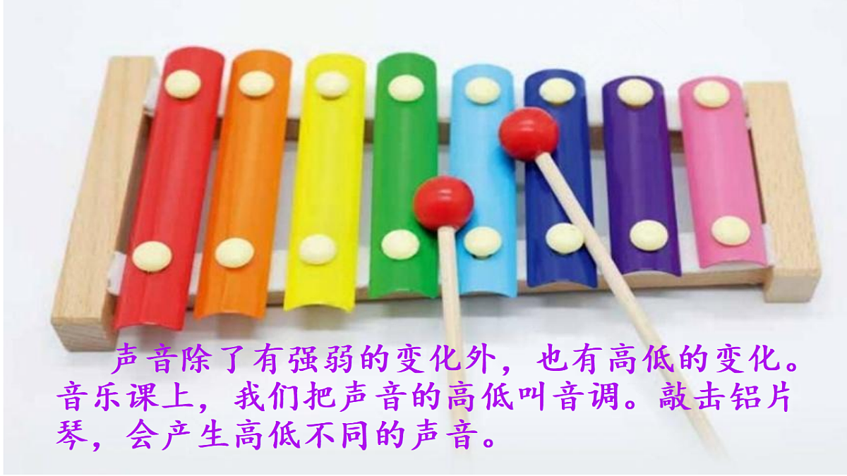 3.3《声音的高低》教学课件第2页