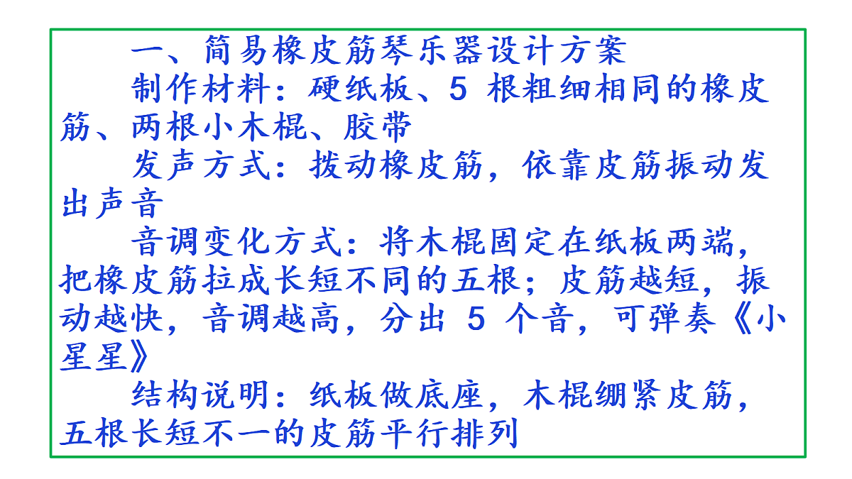 3.5《设计我们的乐器》教学课件第7页