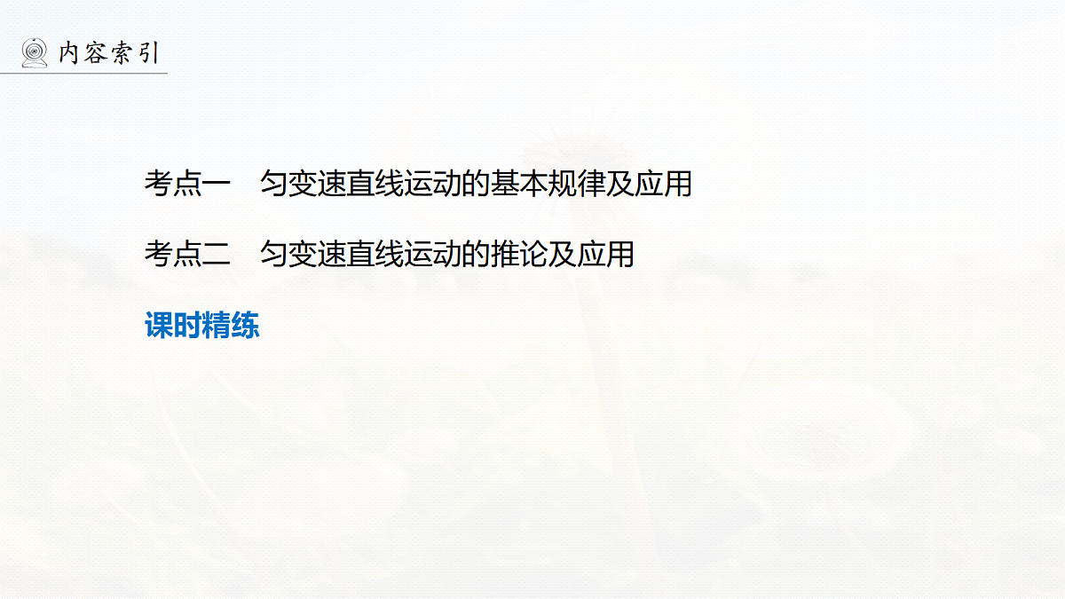 第一章　第2课时　匀变速直线运动的规律第4页