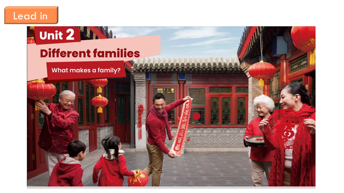 英语人教版(PEP)三年级上册 Unit 2 Different families Lesson 1 Let's talk第3页
