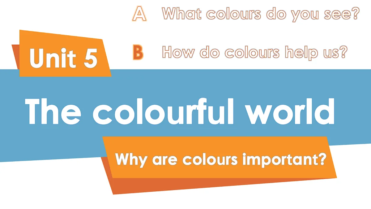英语人教版(PEP)三年级上册 Unit 5 The colourful world Lesson 4 Let's talk第2页