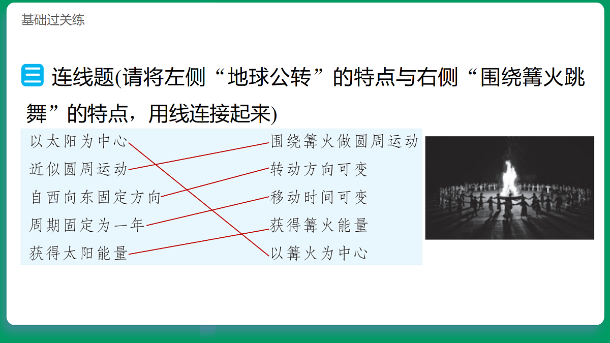 3.6地球的公转 习题课件第8页