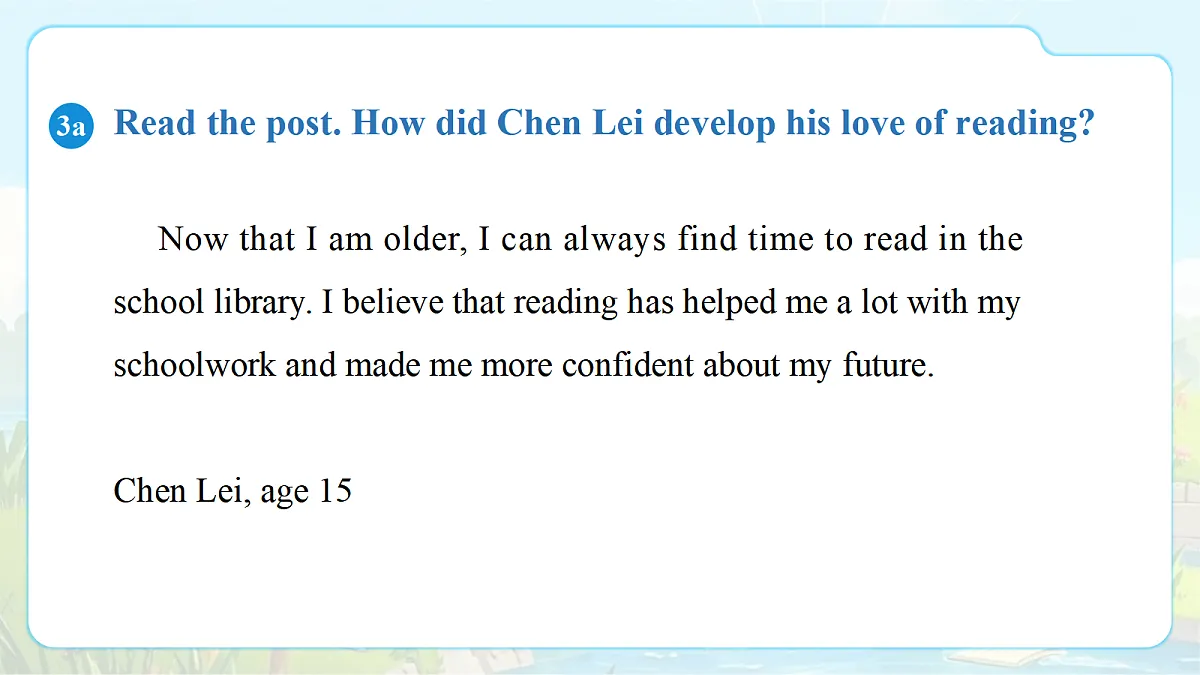 Unit 3 Smart learning（第5课时）Section B 3a-3d第5页