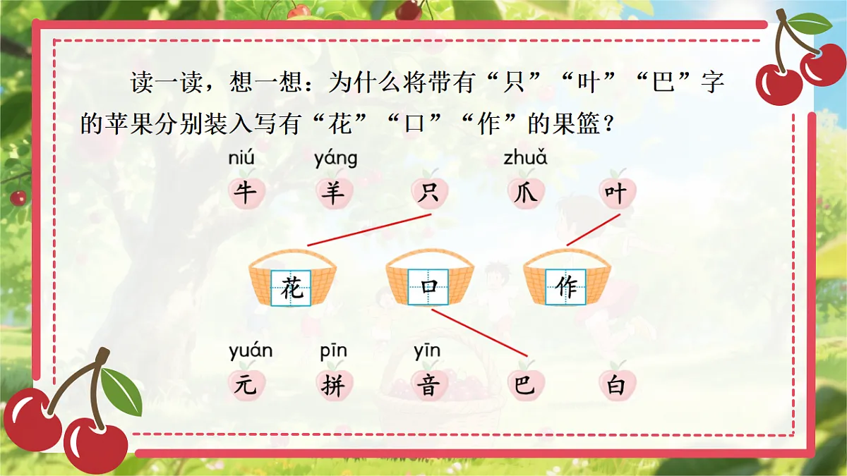 《语文园地八》一上 板书设计第7页