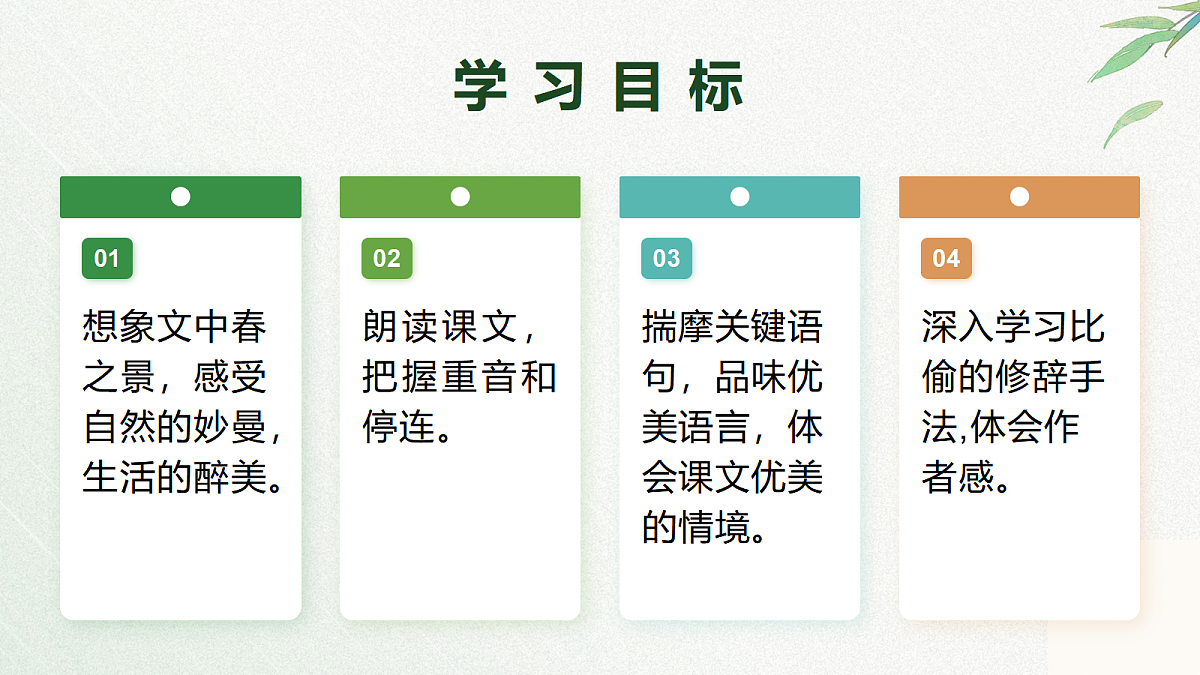 1 春：胜日寻芳赏春光  轻吟慢嚼悟春语（AI赋能 ·教学课件）语文统编版2024七年级上册第2页