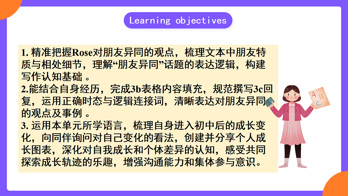 Unit3 Same or Different  SectionB 3a-3c&Project课件第2页