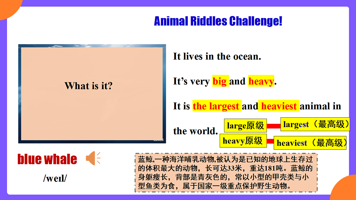 Unit 4 Amazing Plants and Animals   SectionA (1a-1d)第8页