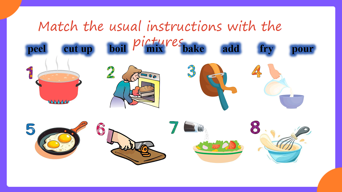 Unit 5 What a Delicious Meal !   SectionA (1a-1d)第6页