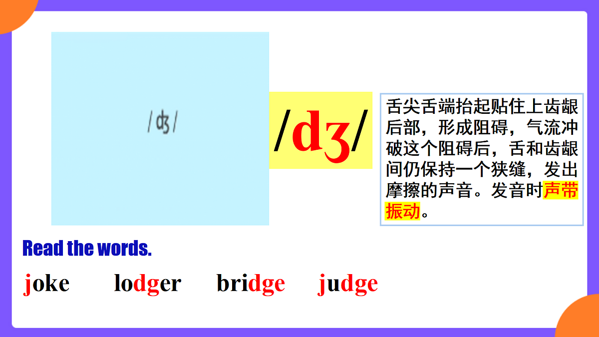 Unit 7 When Tomorrow Comes  SectionA Pronunciation 1-2e第8页
