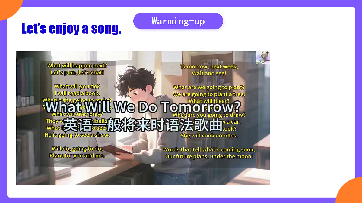 Unit 7 When Tomorrow Comes  SectionA  Grammar focus第3页