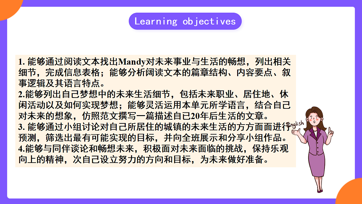 Unit 7 When Tomorrow Comes   SectionB 3a-3c&Project课件第2页